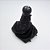 Kit Coifa de Alavanca Com Manoplas de Câmbio Carro Chevrolet Astra 1995-2011 Mod. Antigo 5M Com Base Com Bola / Cor: PRETO - RESINA PRETA - Imagem 2