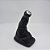 Kit Coifa de Alavanca Com Manoplas de Câmbio Carro Chevrolet Corsa 1994-2012 / Meriva 2003-2012 Com Base Com Bola / Cor: PRETO - LENTE PRATA - Imagem 2