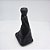 Kit Coifa de Alavanca Com Manoplas de Câmbio Carro Chevrolet Celta 2000-2011 5M Com Base Com Bola / Cor: PRETO - LENTE PRETA - Imagem 2