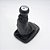 Kit Coifa de Alavanca Com Manoplas de Câmbio Carro Chevrolet Astra 1999-2011 5M Com Base Com Bola / Cor: PRETO - LENTE PRATA - Imagem 1