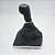 Kit Coifa de Alavanca Com Manoplas de Câmbio Carro Chevrolet Vectra 2006-2008 Base Cromada Com Bola Preta Aro Cromado / Cor: PRETO - Imagem 1