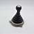 Kit Coifa de Alavanca Com Manoplas de Câmbio Carro Honda FIT 2003-2008 Sanfonada Com Base CINZA / Cor: PRETA - BOLA PRETA - Imagem 2