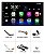 Radio Central Multimidia Car Play 2din Wifi Gps Preto Uno 2015 2016 2017 - Imagem 9