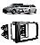Moldura 2 Din Modelo Painel Ford Focus Preto Ano 2009 2010 2011 2012 2013 - Imagem 1