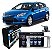 Moldura Painel Ford Focus Prata Multimidia Car Play Ano 2009 2010 2011 2012 2013 - Imagem 1