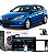 Central Multimidia Car Play Moldura Painel Black Piano Ford Focus Hatch Ano 2009 2010 2011 2012 2013 - Imagem 1