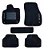 Tapete Jogo Kit Carpete Confort Volkswagen Taos 2021 2022 2023 - Imagem 2