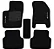 Jogo De Tapetes Carpete Preto Gm Spin 2012-18 Personalizado - Imagem 4
