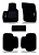 Jogo De Tapete Carpete Mitsubishi Asx Bordado 2010 A 2018 - Imagem 4
