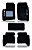 Jogo De Tapete Carpete Tracker Com Logo Bordado 2001 A 2018 - Imagem 2