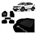 Jogo Tapete Carpete Novo Volkswagen Nivus 2020 2021 2022 2023 - Imagem 1
