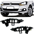 Suporte Par Guia De Para-choque Fox 2015 A 2022 Dianteiro - Imagem 1