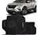 Tapete Creta Em Carpete Preto Bordado 2017 2018... - Imagem 1