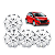Jogo 4 Calotas Universal Aro 14p Modelo Hb20 Hatch/sedan - 2014/15 (cubo Baixo) Parafuso - Imagem 1