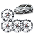 Jogo 4 Calotas Universal 14p Modelo Argo 2021 (cubo Baixo) Parafuso - Imagem 1
