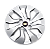 Jogo 4 Calota  Universal Aro 14p Mod Onix/prisma 2017/20 (cubo Baixo) Parafuso - Imagem 5