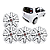 Jogo 4 Calotas Universal Aro 13p Mod Uno Way Economy 2008/09 (cubo Baixo) - Imagem 1