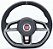 Volante Gti Grafite Palio Strada Uno Siena Emblema Fiat - Imagem 1