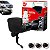 Apoio De Braço Corsa Wind/classic 94/16 Couro Preto Linha Preta C/ Porta Copos - Imagem 1