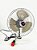Ventilador Automotivo 8'' Polegadas 12v Oscilação Carro Van - Imagem 2