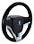 Volante Esportivo Cruze Prata Completo Com Cubo Para Linha Peugeot - Imagem 2