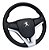 Volante Esportivo Cruze Prata Completo Com Cubo Para Linha Peugeot - Imagem 4