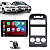 Painel Automotivo Tela Carplay Sistema Android Câmera Ré Astra 1998 1999 2000 2001 2002 2003 2004 2005 2006 2007 2008 2009 2010 2011 - Imagem 1