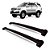 Travessa Aluminio Hilux Sw4 2005 Até 2014 Larga Preto - Imagem 1