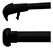 Travessa Aluminio Hilux Sw4 2005 Até 2014 Larga Preto - Imagem 5