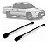 Travessa Aluminio S-10/blazer 2012 Até 2016 Larga Preto - Imagem 6
