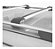 Travessa Aluminio Megane Grand Tour 2006 Até 2012 Slim Preto - Imagem 2