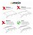 Travessa Aluminio Nova Oroch Intense 2022 E 2023 Transversal Slim Prata - Imagem 4