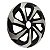 Kit 4 Calotas Spider  Aro 13 Black Silver Design Esportivo - Imagem 5