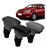 Apoio De Braço Encosto Descanso Etios Hatch Sedan 2013 2014 2015 2016 2017 2018 2019 Couro Preto Cinza Grafite Porta Objetos Suporte Automotivo - Imagem 1