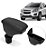 Apoio Encosto De Braço Descanso Chevrolet Tracker 2014 2015 2016 2017 2018 2019 Couro Preto Cinza Grafite Porta Objetos Suporte Automotivo - Imagem 1