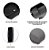 Apoio Encosto De Braço Descanso Montana Corsa Sedan Hatch Max Joy 2004 2005 2006 2007 2008 2009 2010 2011 2012 Couro Preto Cinza Grafite Porta Objetos Suporte Automotivo - Imagem 5