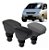 Apoio Encosto De Braço Descanso Meriva 2003 2004 2005 2006 2007 2008 2009 2010 2011 2012 Couro Preto Cinza Grafite Porta Objetos Suporte Automotivo - Imagem 1