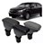 Apoio Encosto De Braço Descanso Cobalt 2012 2013 2014 2015 2016 2017 2018 2019 Couro Preto Cinza Grafite Porta Objetos Suporte Automotivo - Imagem 1