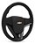 Volante Esportivo Cruze Celta Corsa Classic Wind Prisma Vectra Omega Monza Kadett Com Cubo Preto Prata e Grafite - Imagem 5