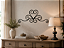 Ornato Decorativo em Ferro Preto Fosco 80x30 cm - Imagem 4