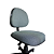 Cadeira para Costureira ergonomica assento espuma 50 mm MARCA: SHALON / MODELO: SF-1550 - Imagem 3