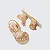 MINI MELISSA MAR SANDAL FLOWER CHROME 38164 - Imagem 2