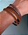 Pulseira Masculina Salmo 121- 2 Voltas - Imagem 1