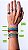 Pulseira Feminina Sorria-2 voltas - Imagem 2