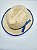 Chapéu de Palha Infantil Italianinho Cor Sortida Diâmetro 17cm x 14cm R.c061 Unidade - Imagem 1