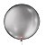 Bola São Roque Metallic Balloon Prata Número 5 Pacote Com 25 - Imagem 1