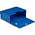 Caixa Arquivo Morto Fácil Novaonda Polibrás Azul 350mm x 130mm x 250mm Unidade - Imagem 1