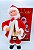 Enfeite Decorativo Papai Noel Natal Musical 25cm Altura Com Vela R.BR2102 Unidade - Imagem 1
