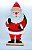 Enfeite Decorativo Natal Papai Noel Bea Em Feltro 39cm Altura x 18cm Largura R.NTD29004 Unidade - Imagem 1