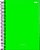 Caderno Espiral Universitário 10 Matérias Jandaia Stomp Verde Capa Dura 20cm x 27cm R.64072 Com 200 Folhas - Imagem 1